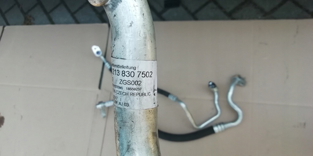 фото №6, Mercedes w213 2.2 cdi провода кондиционера kompl