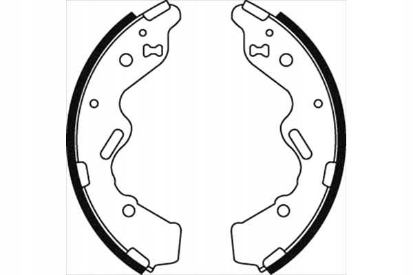 фото №5, Starline тормозные колодки тормозные mazda demio 98- kpl