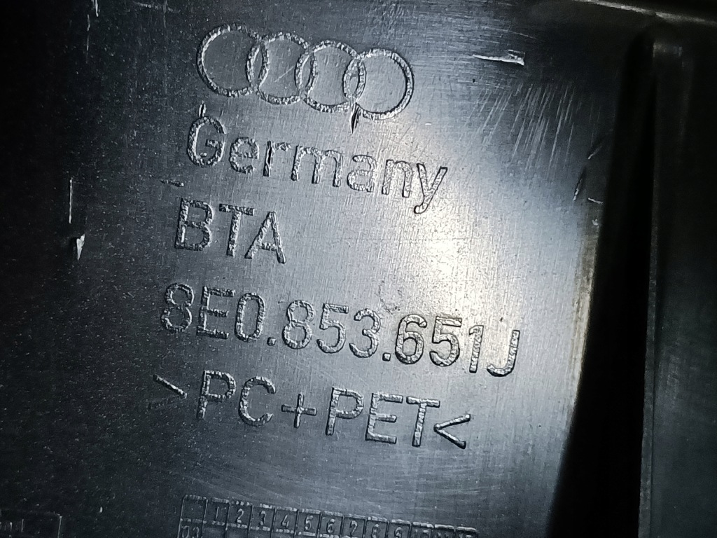 фото №10, Audi a4 b7 решётка радиатора решётка радиатора радиатора бампер перед 8e0853651j