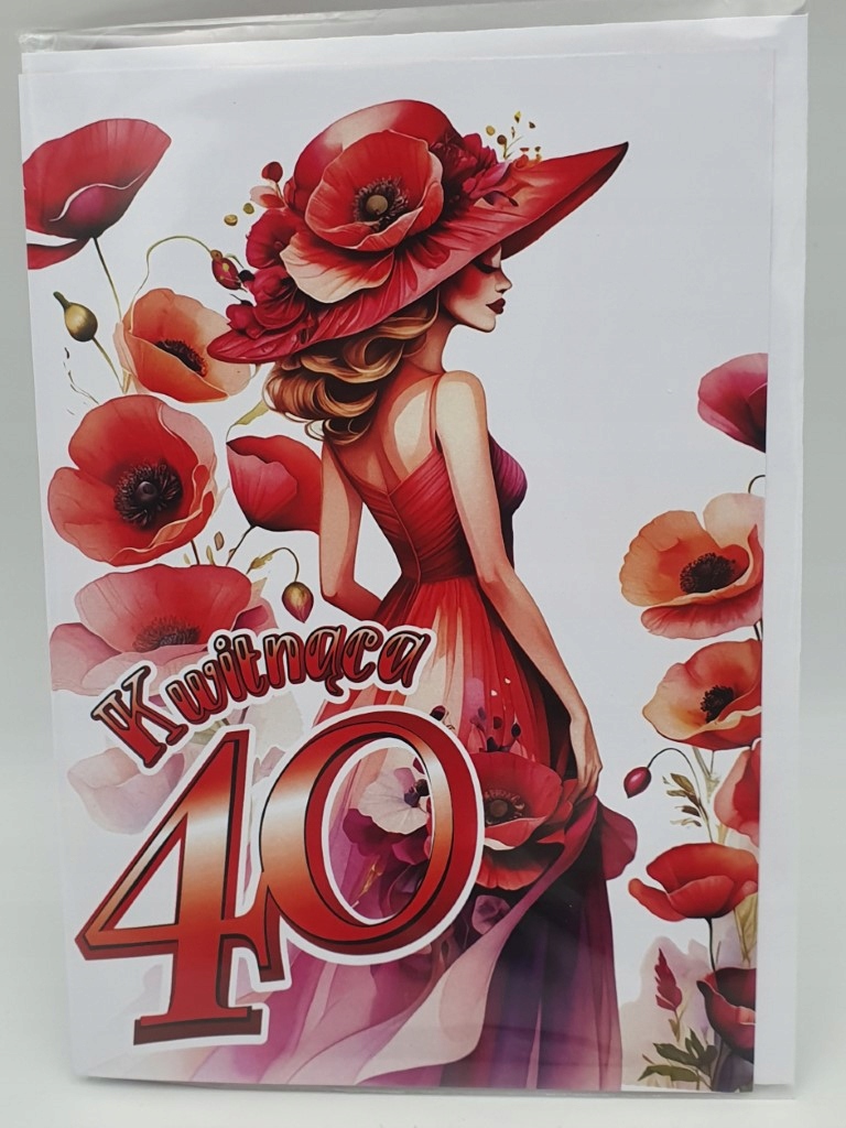 Купити Karnet xl kwitnąca 40-stka kxl-202