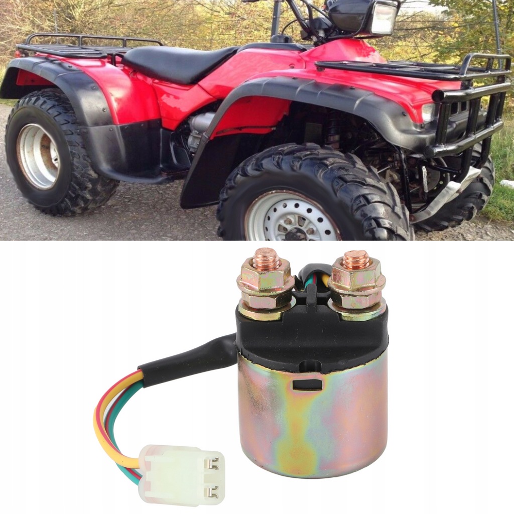 Замена электромагнита реле стартер подходит к honda atv trx450 Цена