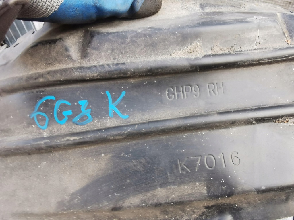 фото №6, Mazda 6 iii gj gl 12-18 подкрылок передние правое перед оригинал ghp9 k7016