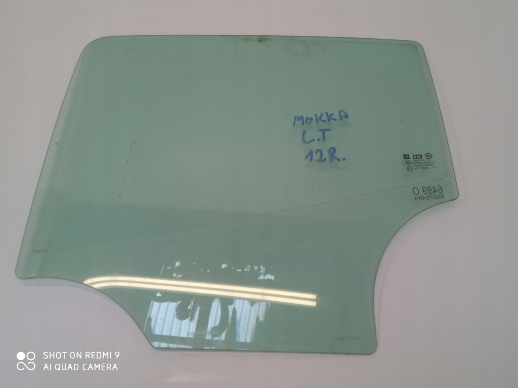 фото №1, Opel mokka mokka x скло двері лівий задня ліва задня