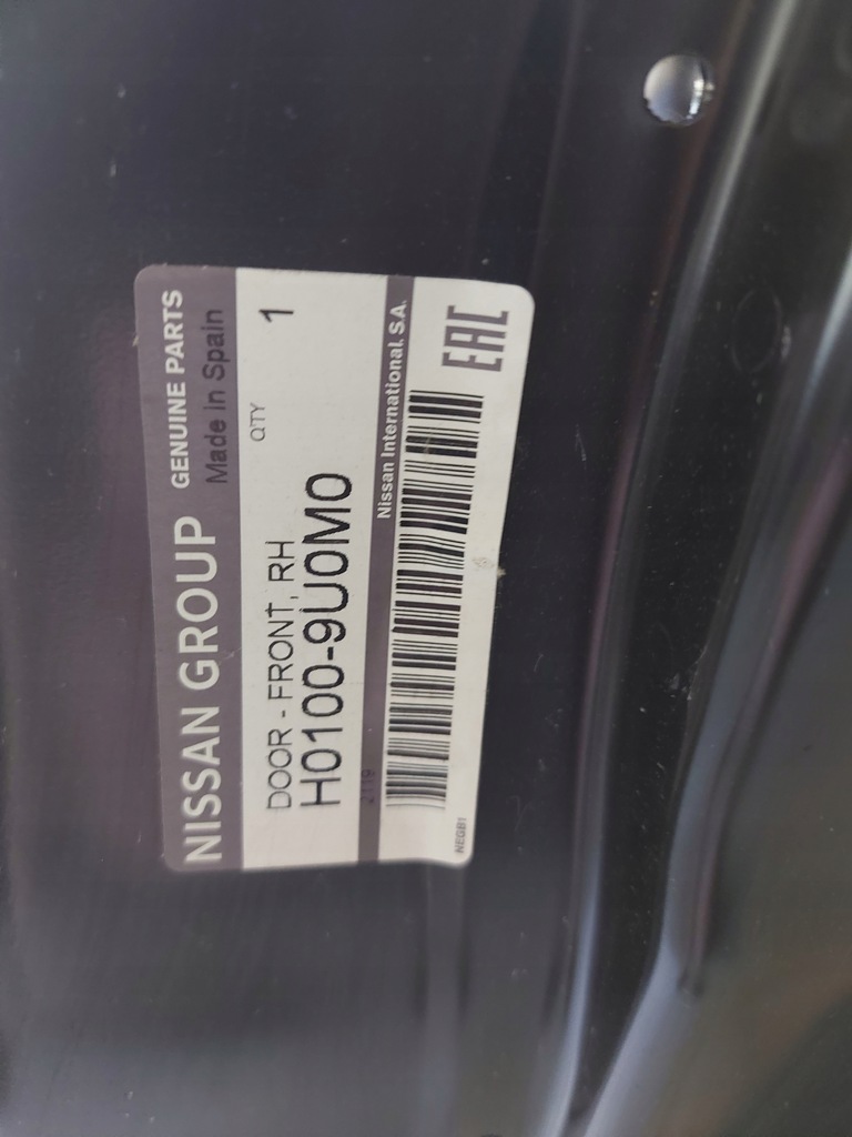 фото №11, Двері праве передні nissan note i e11 2006- nowe org перед h0100-9u0m0