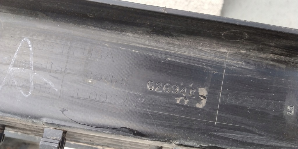 фото №10, Dodge ram 1500 19- накладка бампера задняя 68299104