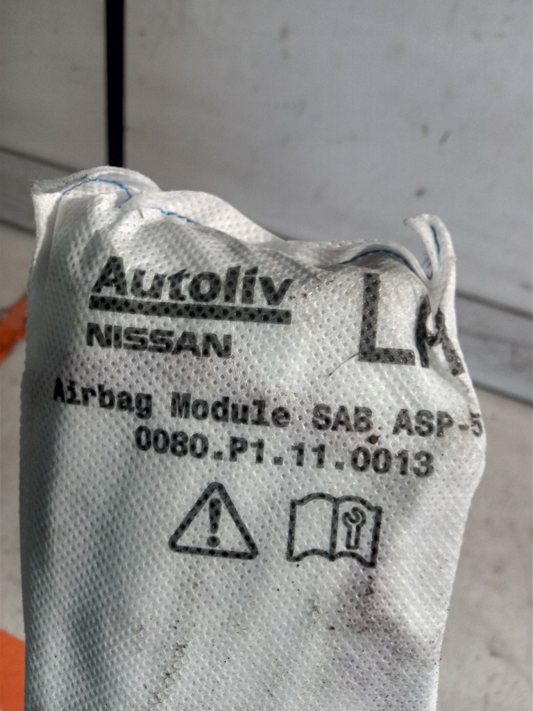 фото №4, Nissan micra k14 подушка сиденье левая