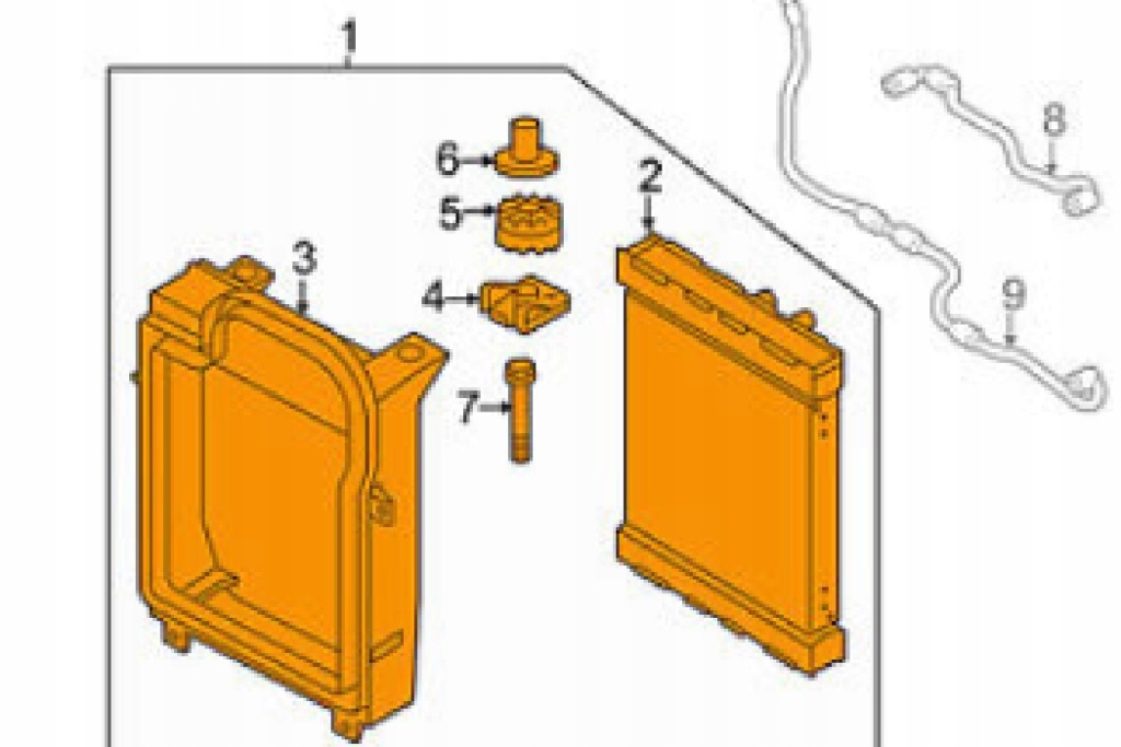 Bmw x5 f15 дополнительная радиатор жидкость охлаждающий 17117645690 3.0 дизель 230 с Разборки