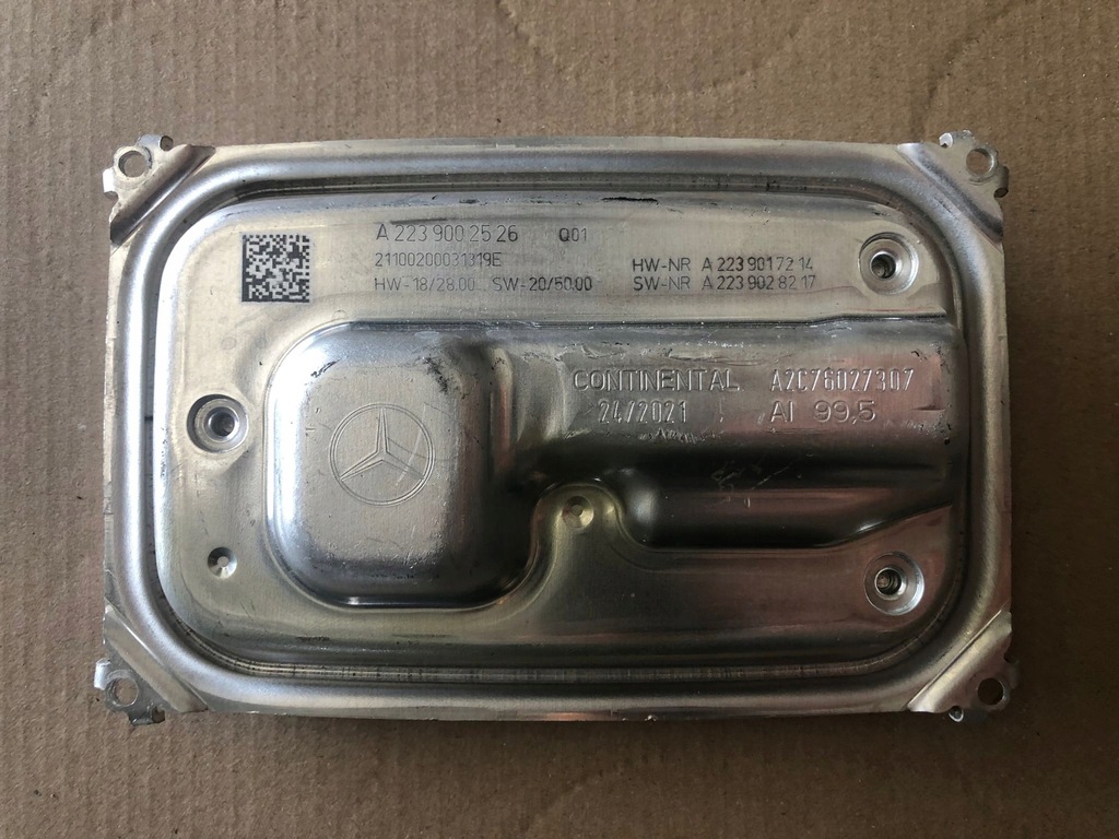 фото №1, Модуль преобразователь led mercedes s-klasa 223 w223