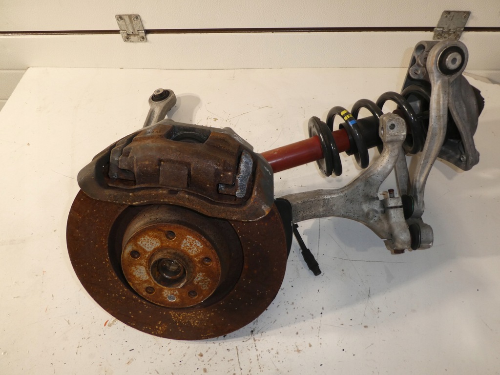 фото №10, Audi a6 c6 підвіска правий перед поворотний кулак важелі 4f0407242j