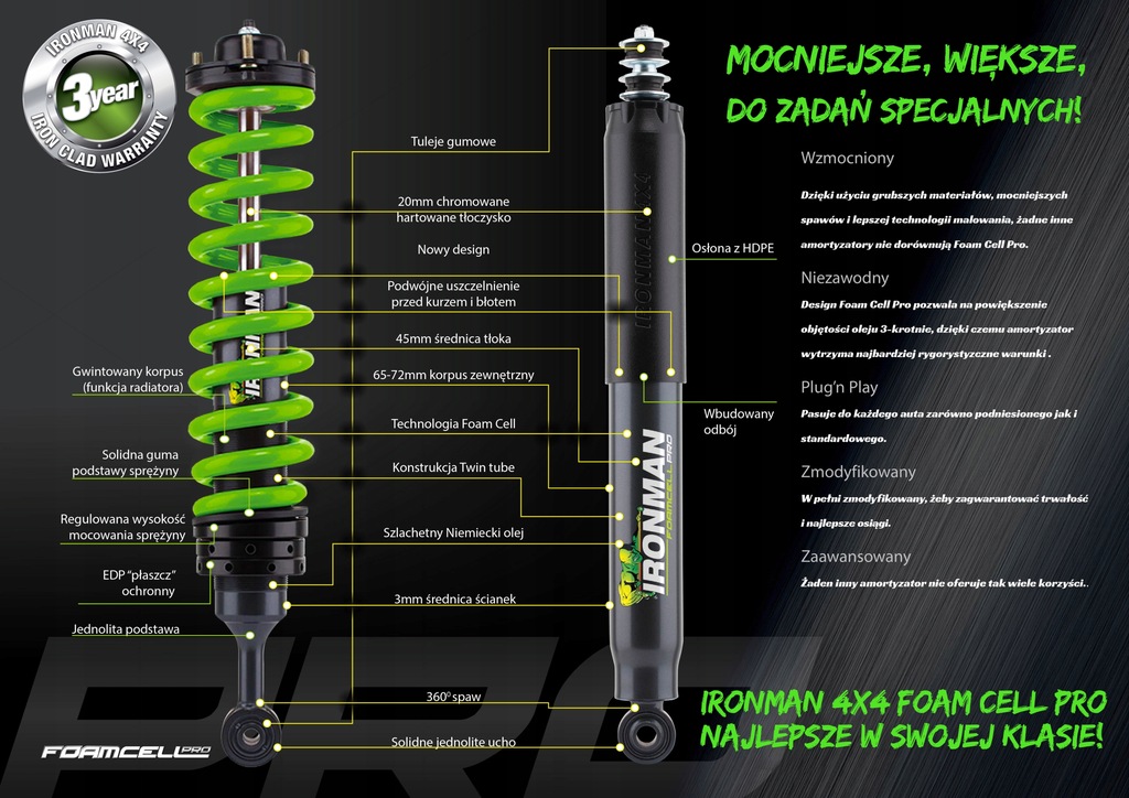 фото №11, Pro! nissan navara d40 v6 дизель kpl підвіска extra hd +2" 100kg/gvm