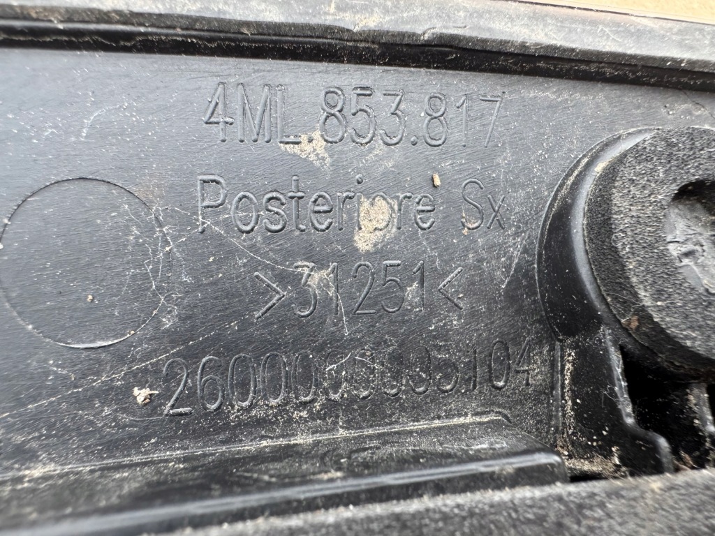 Бампер молдинг левая задний  lamborghini urus оригинал 4ml853817 Цена