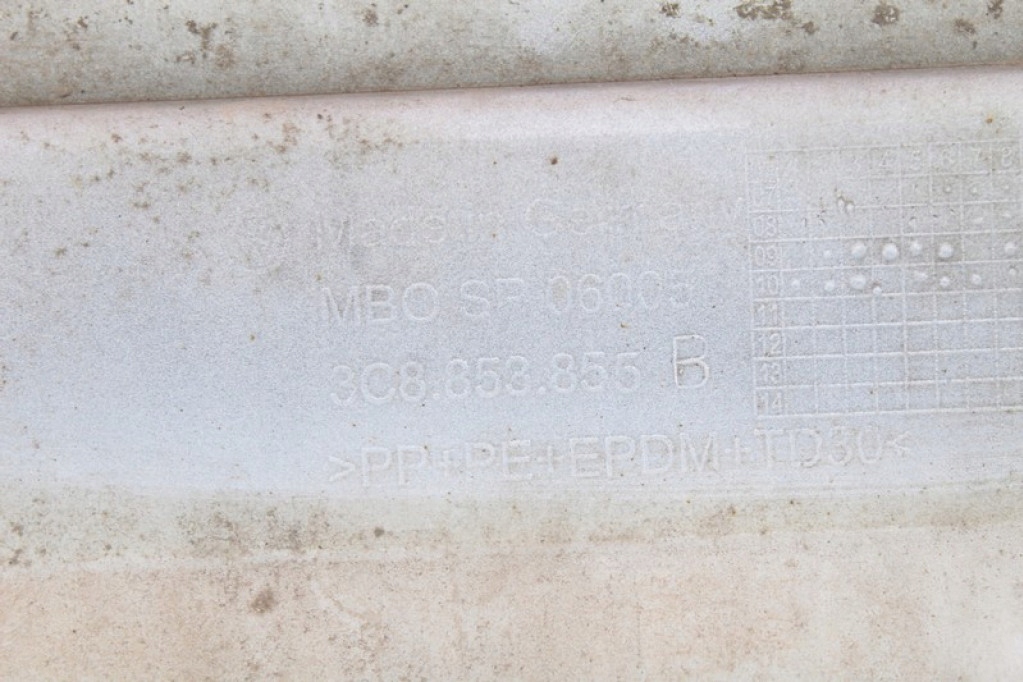 фото №14, Накладка поріг ліва lb9a 3c8853855b vw passat cc 08-12