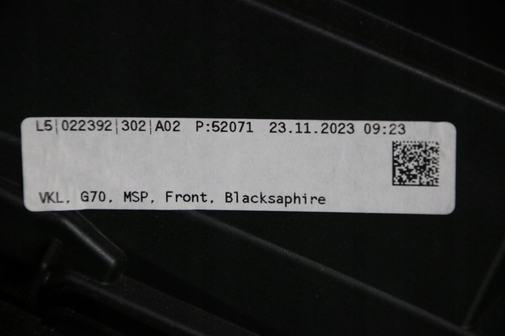 фото №15, Bmw 7 g70 i7 m-pakiet бампер перед передний 475 black sapphire