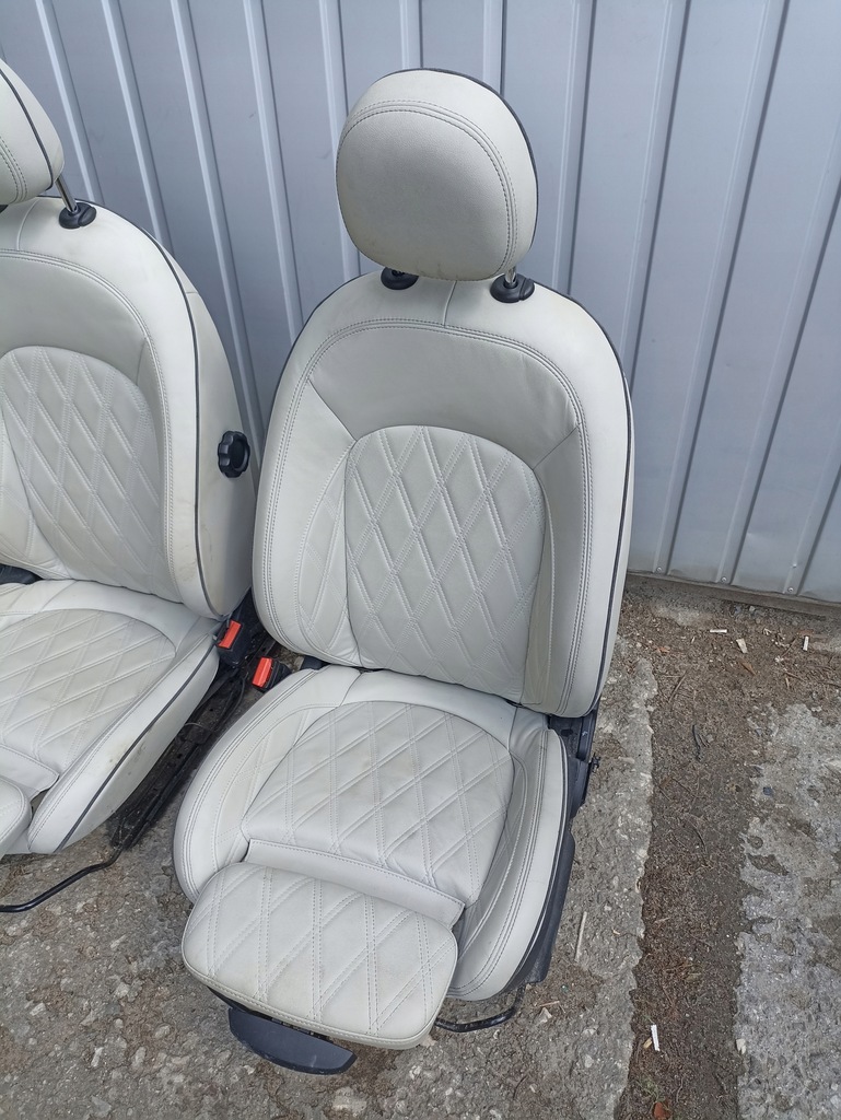 фото №6, Mini cooper f55 сиденья заднее сиденье 5 d кожа