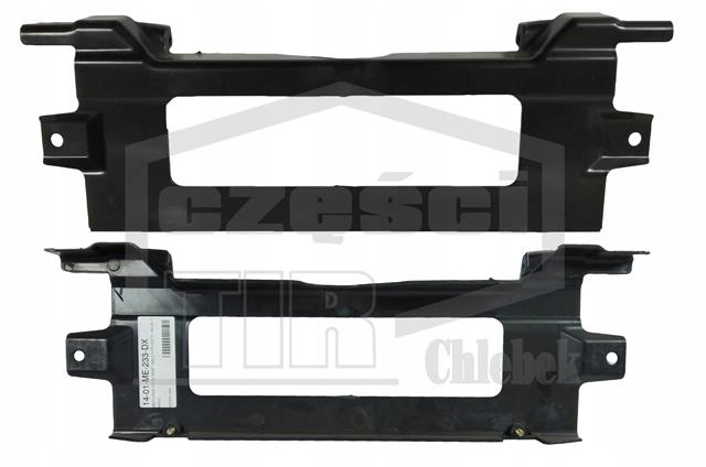 Кронштейн основа номерного знака rejestr. mercedes actros 941 885 14 01 Оригінал