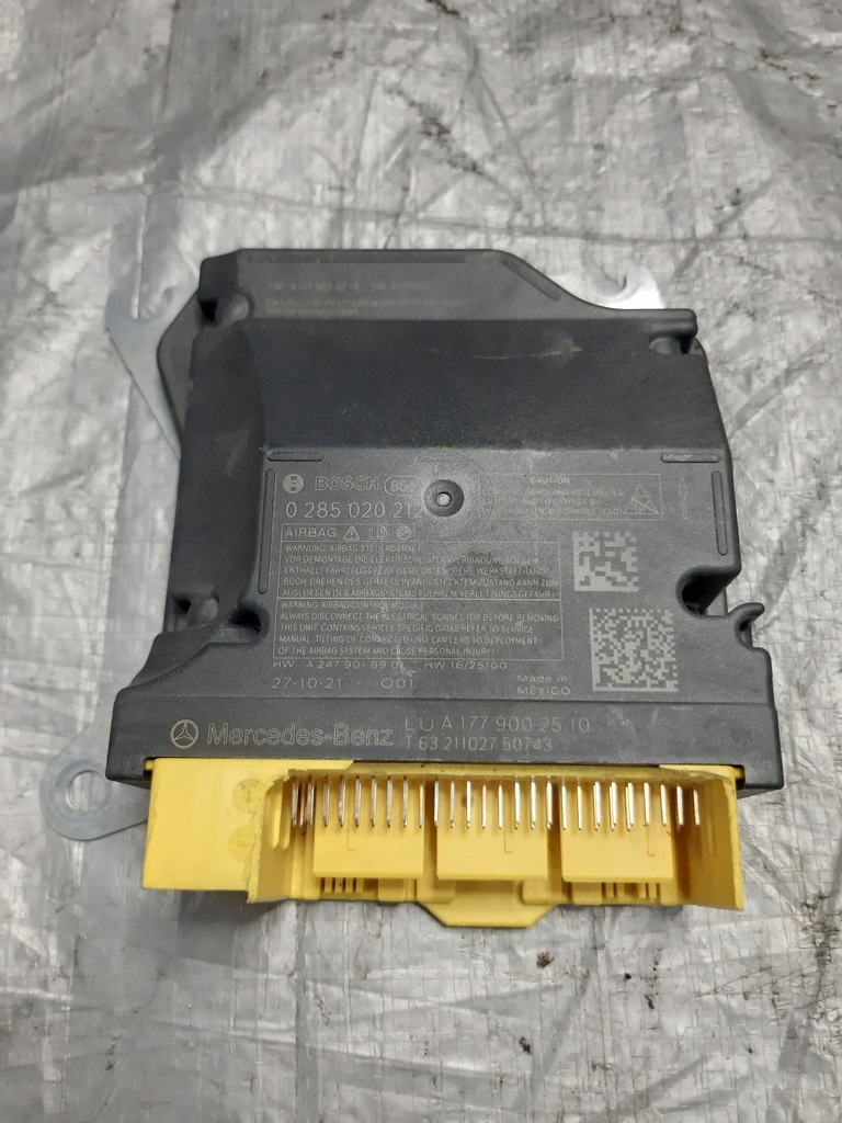 фото №1, Mercedes glb x247 модуль подушок подушка безпеки 1779002510