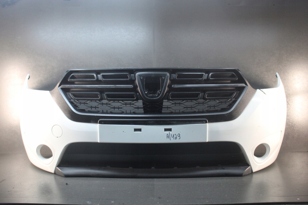 фото №1, Бампер перед передний dacia lodgy dokker lift + решётка радиатора