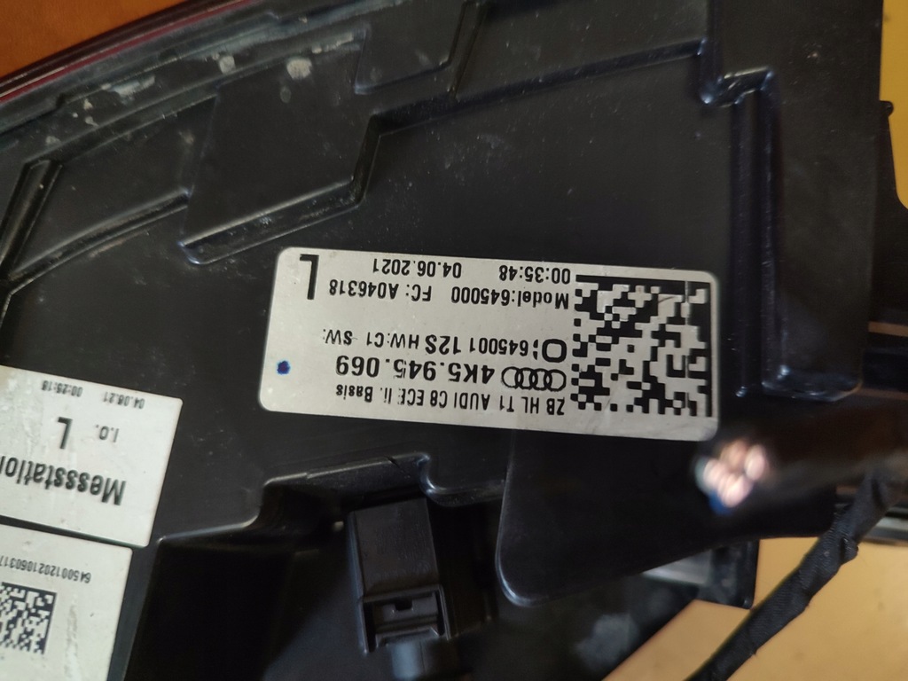 фото №10, Лампа левая задняя audi a6 c8 4k 4k5945069