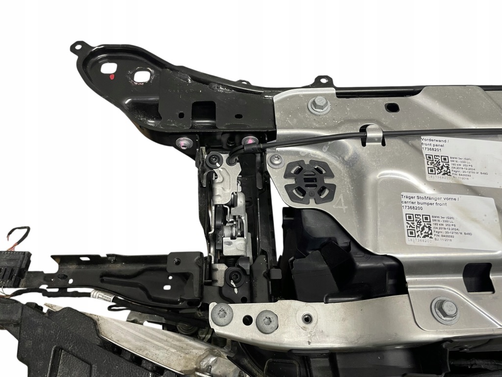 фото №9, Pas передний радиатор замки электропроводка bmw 3 g20 g21 330ix 252 ps