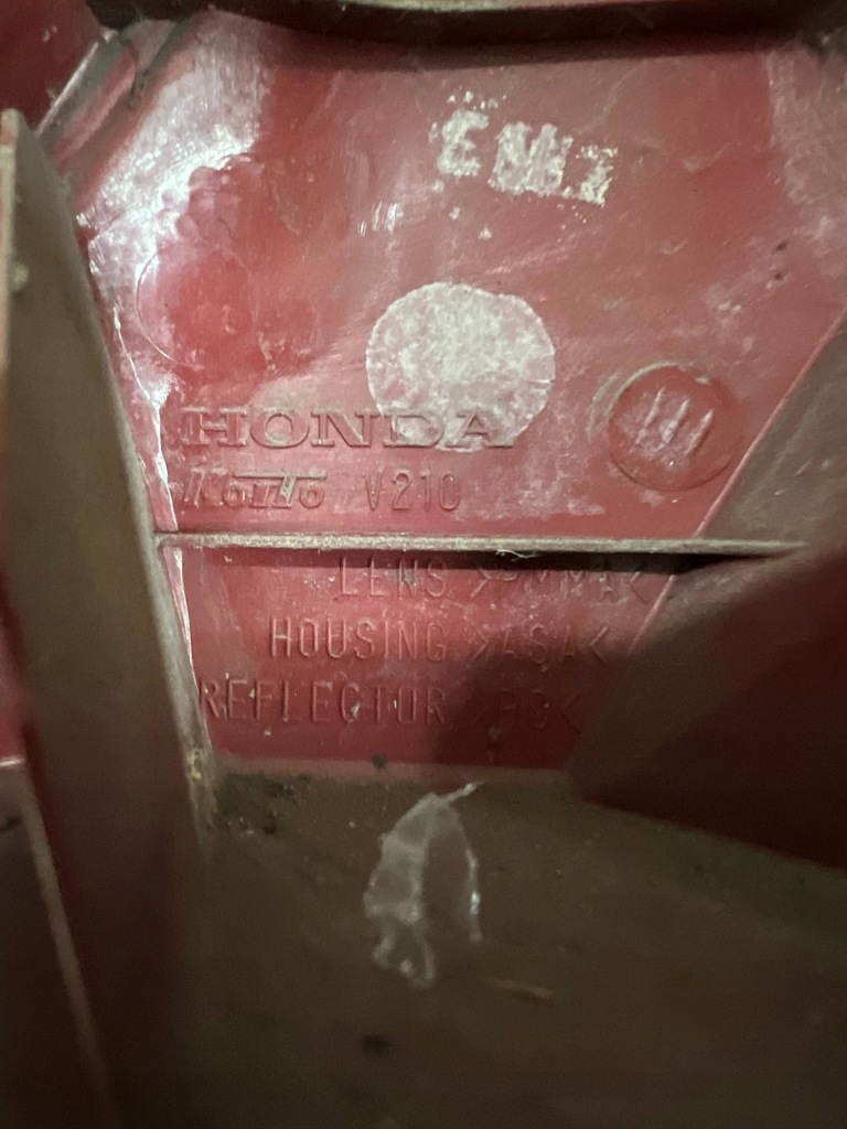 фото №11, Honda civic vii 3d 01-05 лампа левая задняя левый задняя europa