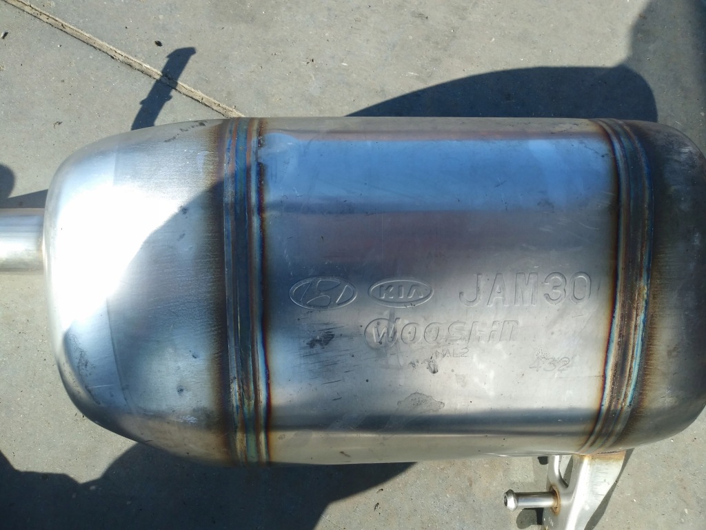 Kia picanto 1.2 20r труба выхлопная гаситель u04gg0 Недорого