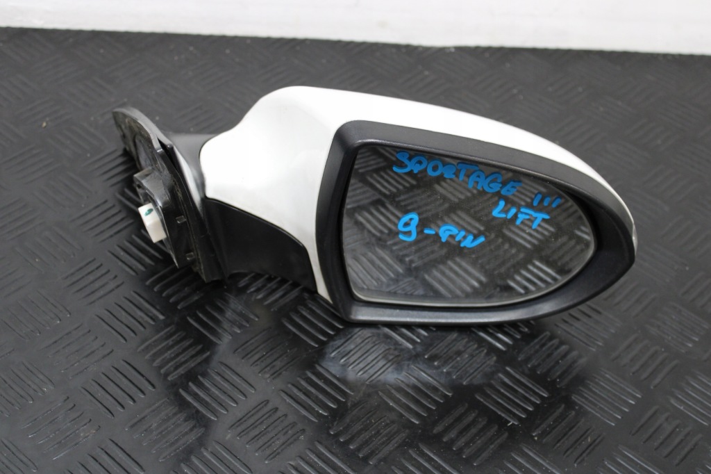 фото №1, Зеркало правое 9 pinów kia sportage iii 3 lift