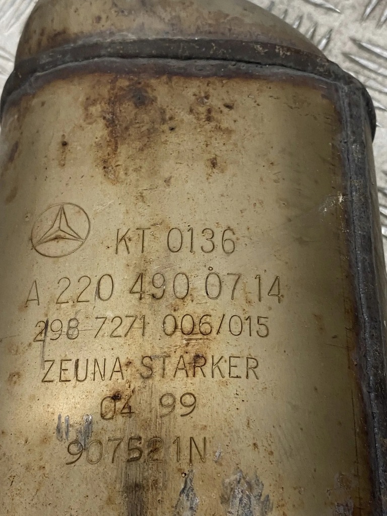 фото №11, Каталізатор mercedes-benz sl r129 a1294905614 27936704 5.0l 225kw 1999