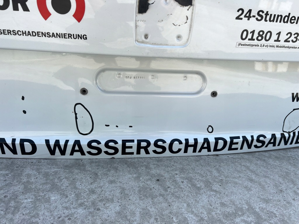 фото №12, Крышка багажника задняя задняя seat tarraco