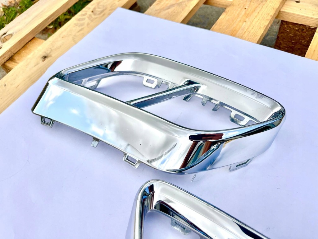 Vw golf viii r-line r line молдинг накладка бампера решётка  выхлоп комплект в Украине