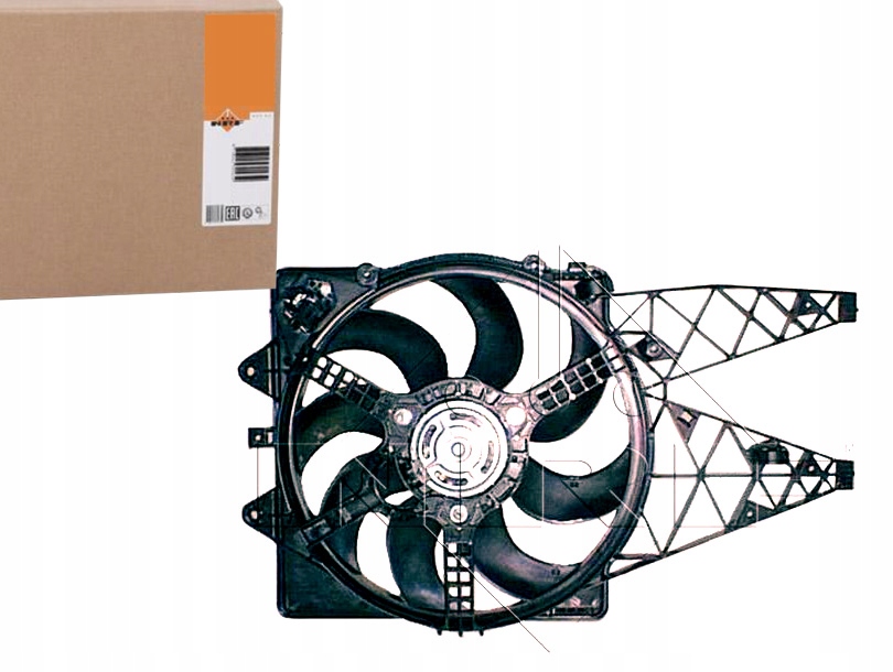 фото №1, Nrf 47252 вентилятор, охлаждение двигателя