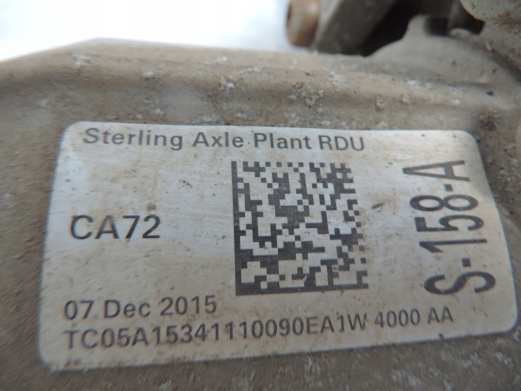 фото №10, Oś балка задняя подвеска ford mondeo mk5 kombi 4x4 2.0 tdci cv6w4b025-df