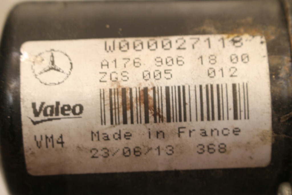 фото №7, Механизм моторчик дворник перед mercedes w176 eu