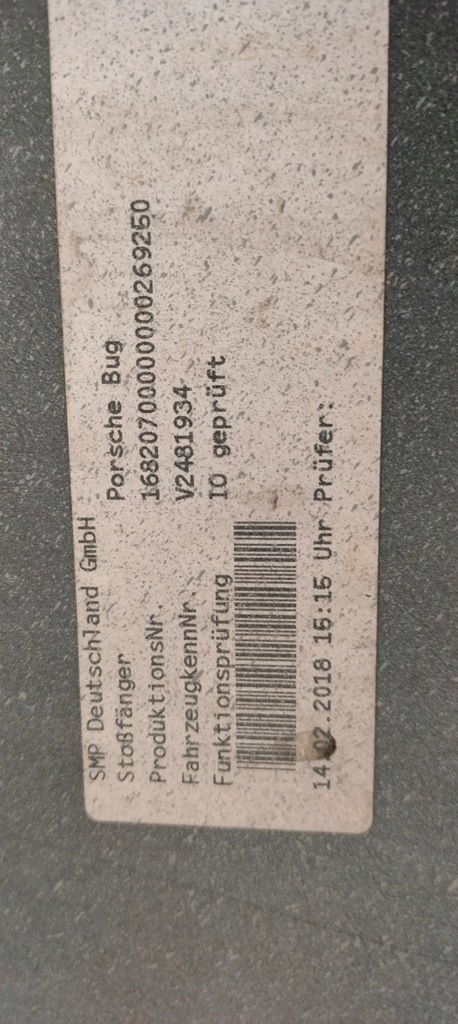 фото №10, Бампер перед передний porsche 911 991 turbo s lift 16-