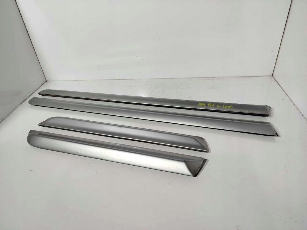 фото №1, Накладки нижние дверь s-line audi a4 b7 комплект 04-08