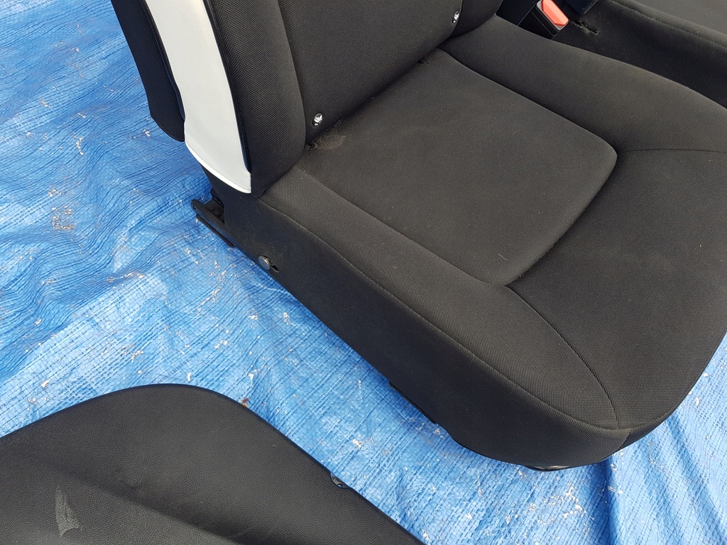 фото №11, Renault zoe ii сиденья обшивки комплект обивка салон