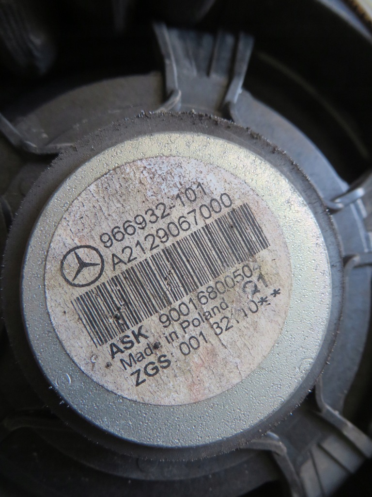 фото №4, Mercedes e-klasa w212 динамик дверь a2129067000 x