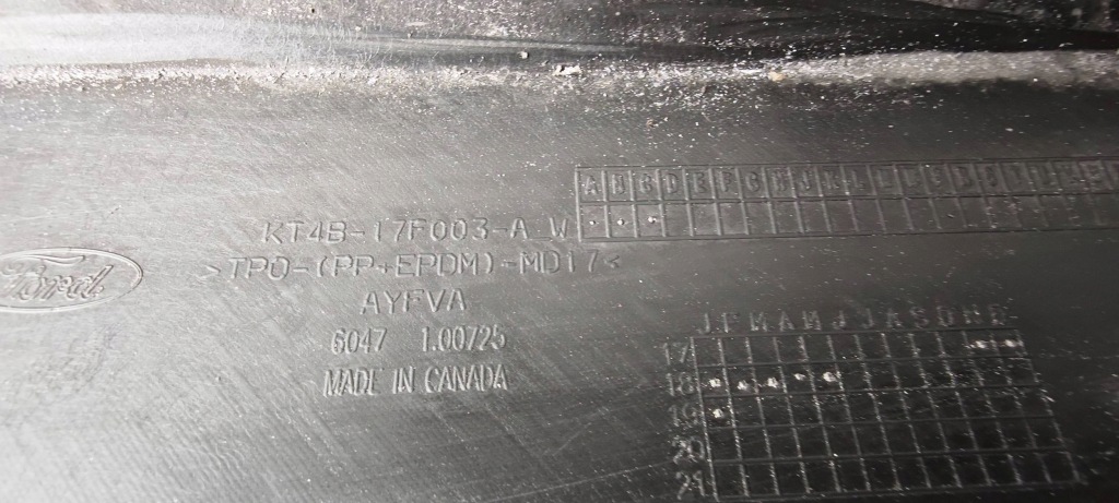 Бампер перед ford edge 2 рестайлинг Цена