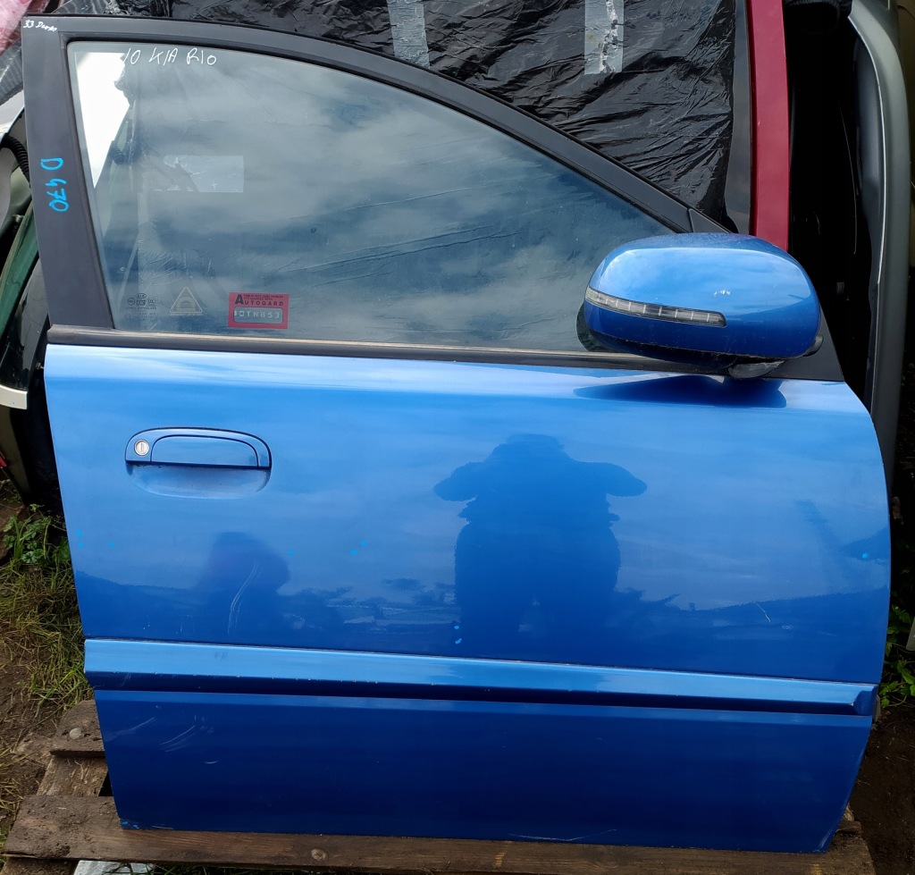 фото №1, Дверь перед правый kia rio ii iii 08-11 lift giełda
