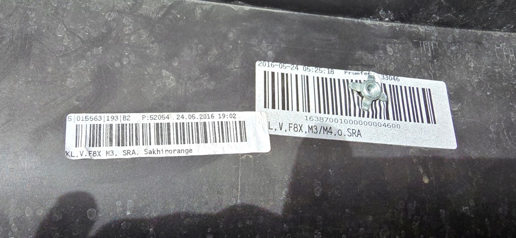 Bmw m3 m4 f80 бампер решётка радиатора в Украине