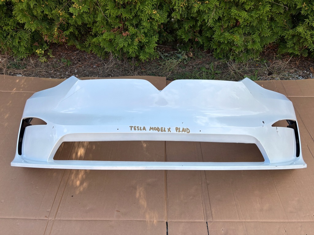 фото №1, Tesla model x plaid бампер перед передний