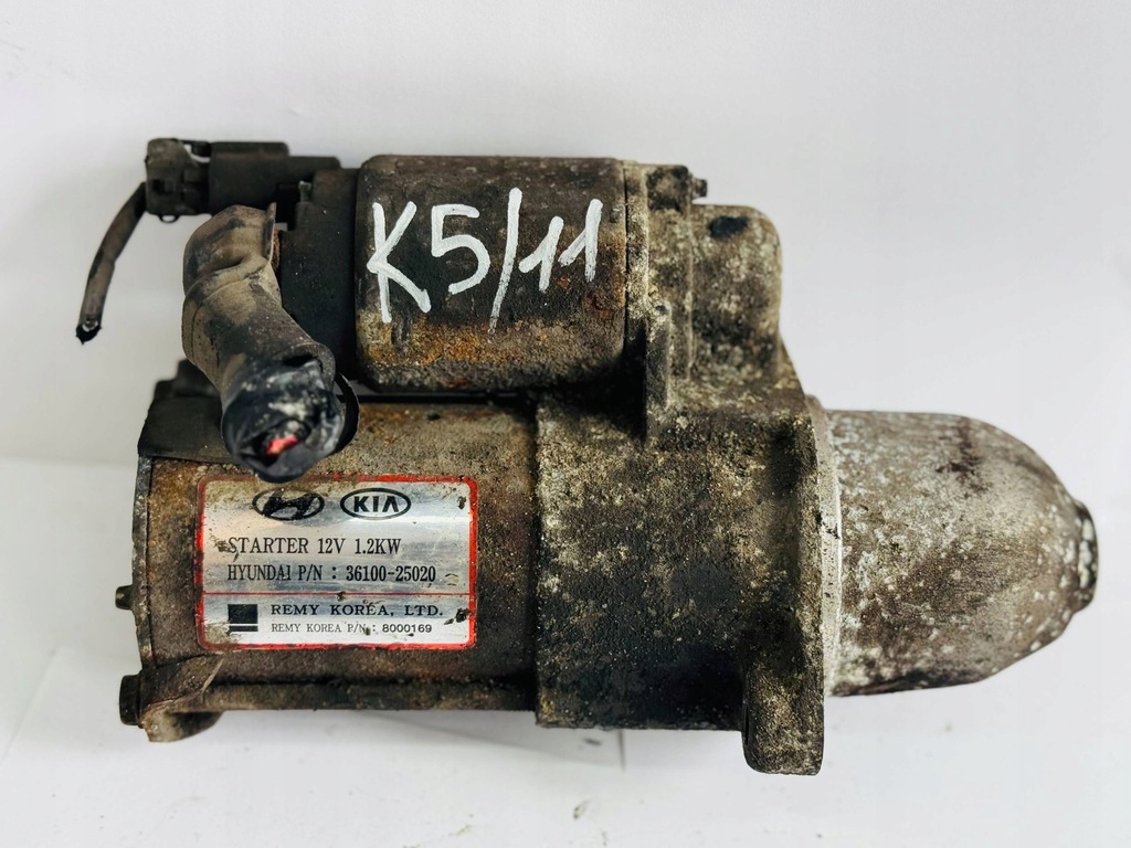фото №1, Kia magentis стартер 3610025020 8000169