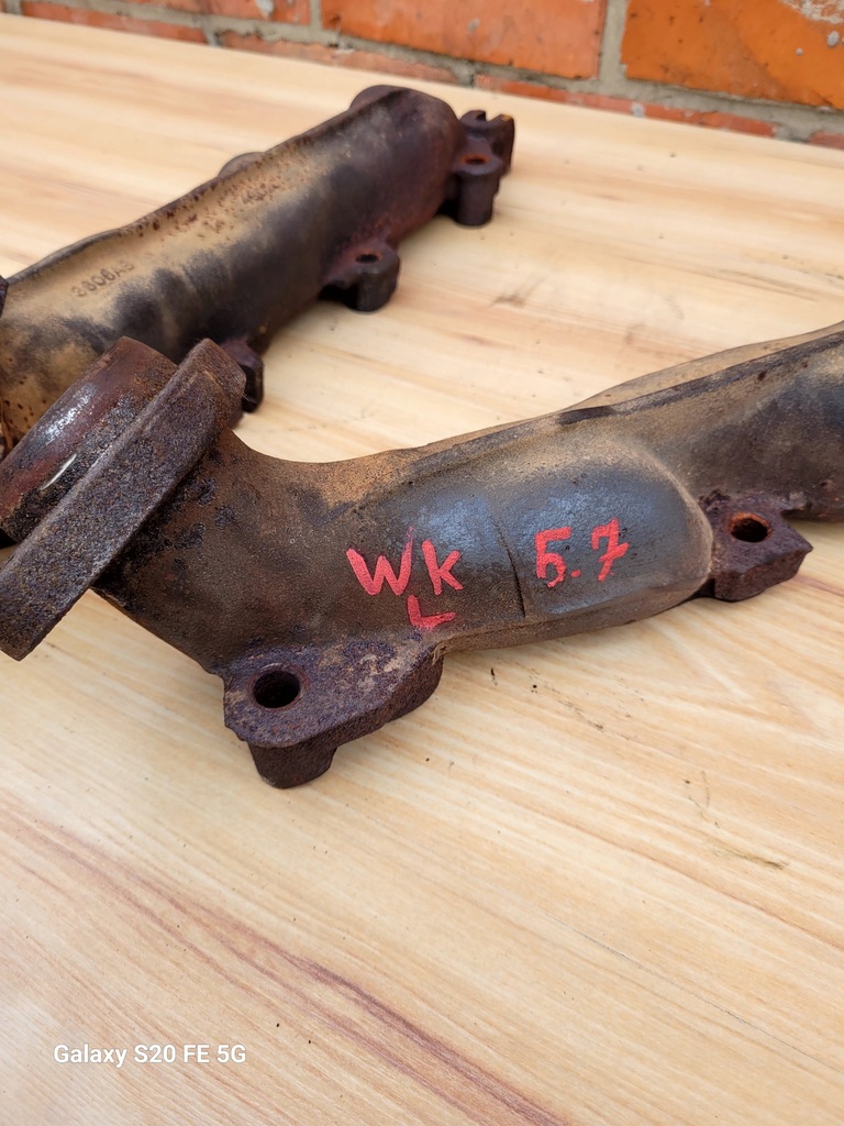 фото №7, Jeep grand cherokee wk 5.7 коллектор выпускной левый