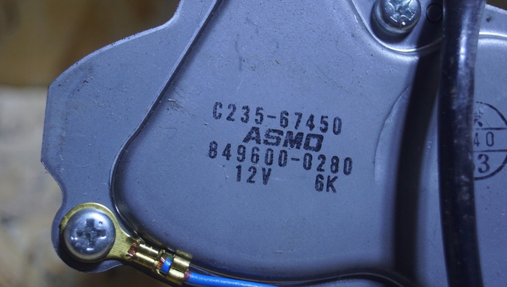 фото №5, Моторчик дворники задняя mazda 5 c235-67450