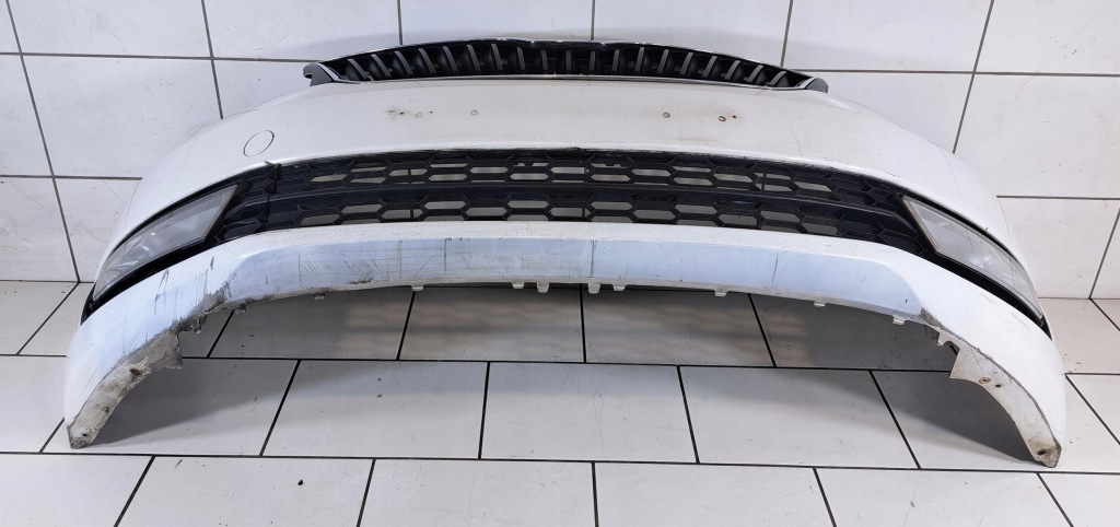 фото №5, Skoda rapid 2012- lf9e бампер перед передний kompletny + решётка радиатора