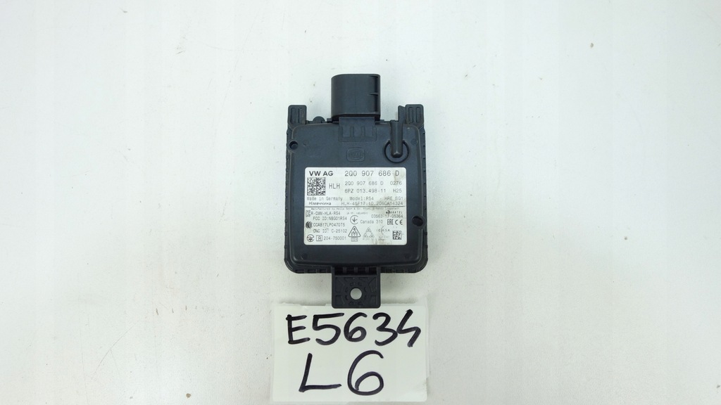 фото №1, Радар distronic датчик acc vw passat b8 14- 2q0907686d