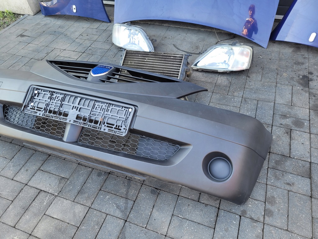 фото №10, Dacia logan i 04-08 1.4 набор капот лампы крылья радиатор бампер