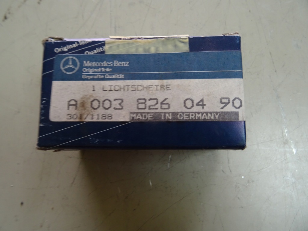 фото №5, Стекло фары поворотник правый mercedes a0038260490