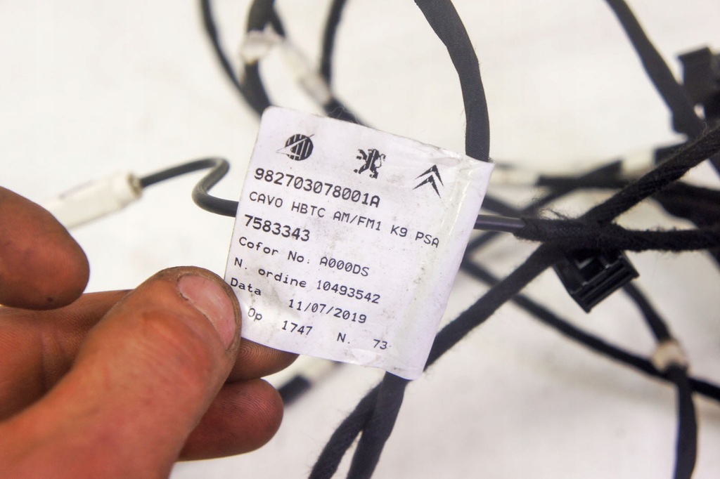 фото №5, Nv136 opel combo iv e джгут антени 9827030780