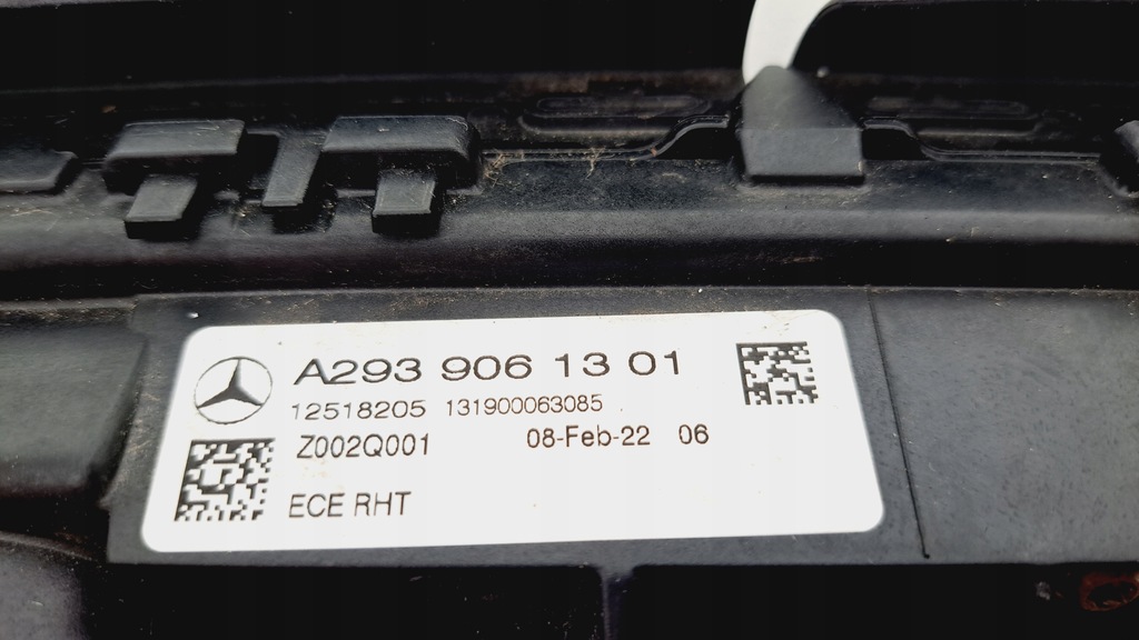 фото №16, Mercedes eqc w 293 решётка радиатора решётка радиатора led a2938883800