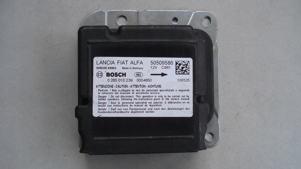 фото №1, Датчик подушка безопасности 0285010239 alfa romeo giulietta